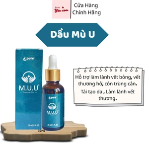 Dầu Mù U Pure 50mL Nguyên Chất – Dưỡng Da, Làm Lành Vết Thương, Giảm Sẹo - An Toàn Cho Bé & Mẹ Bầu