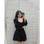 ĐẦM BÁNH BÈO TAY DÀI BÈO TẦNG KT320, ĐẦM NỮ ĐI TIỆC ĐI CHƠI | MEOINDAHOUSE