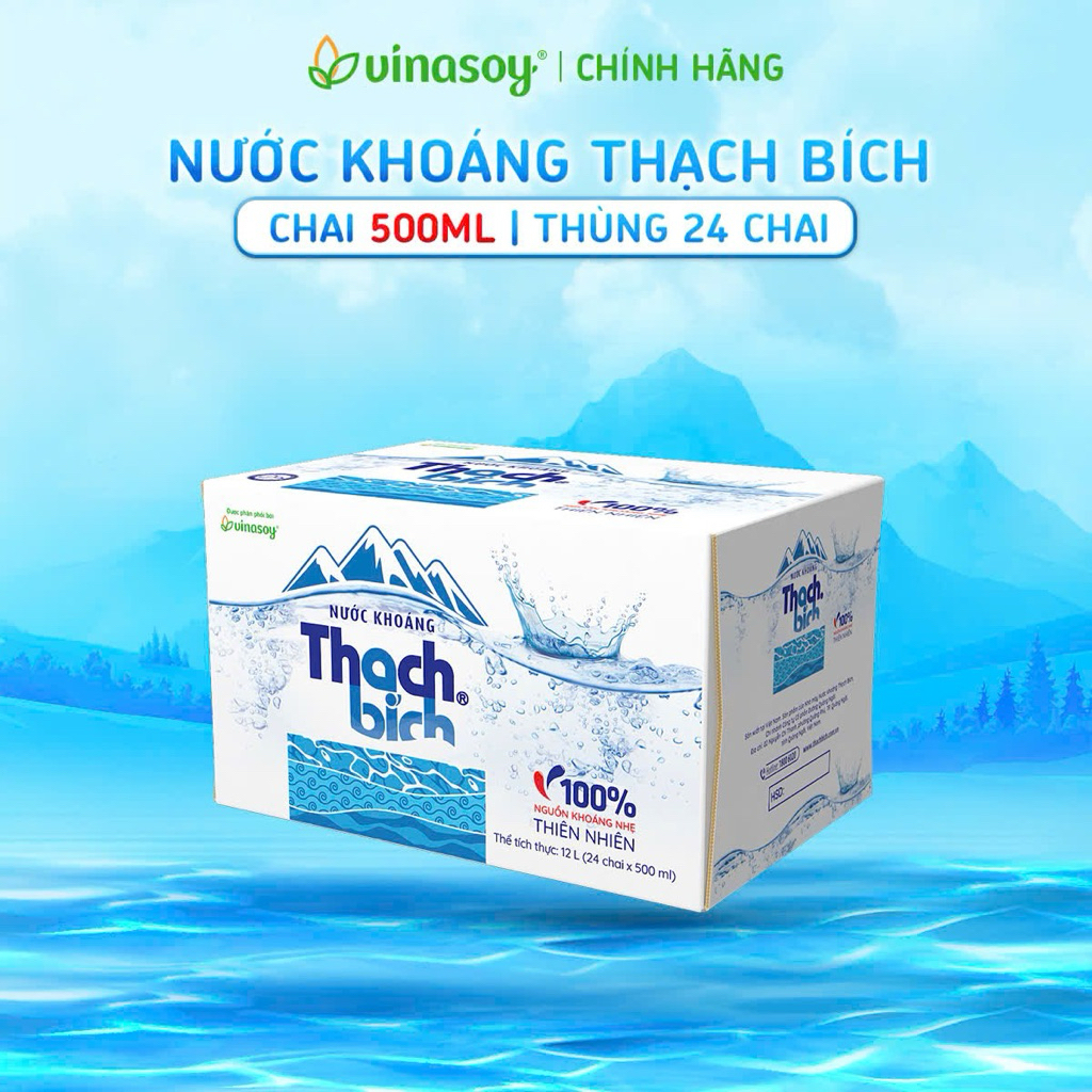 Nước khoáng Thạch Bích 350ml/500ml/1.5L
