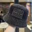 Mũ chống nắng vải jean bucket chữ minmin