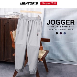 Quần Jogger Nam MENTORIS Vải Gió Cao Cấp, Mềm Mại, Form Thể Thao, Thiết Kế Trẻ Trung MDC2504