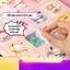 Hộp Quà Bí Mật 40 Ô Quà Kèm Móc Khóa - Hidden Box Khám Phá Bất Ngờ Gấu Dâu, Kurumi, Trứng Vàng, Baby Three HaDa Kids