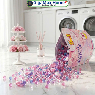 Bịch 50 Viên Giặt Xả 5IN1 Nhật Bản Lưu Hương Nước Hoa – Giặt Quần Áo Khử Khuẩn 99% | GigaMax Home