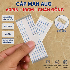 Cặp cáp AUO,LG,SONY 60PIN 10cm thay cáp từ bo ( tcon- màn hình TV)không ngạnh