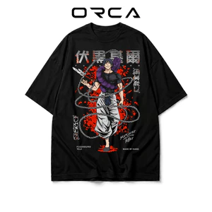 Áo thun Orca in hình Toji Fushiguro Jujutsu Kaisen - Vải Cotton cao cấp - ORCA623