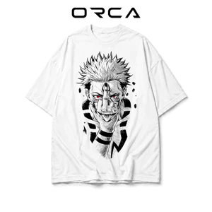 Áo thun Orca in hình Sukuna Ryomen Jujutsu Kaisen - Vải Cotton cao cấp - ORCA626