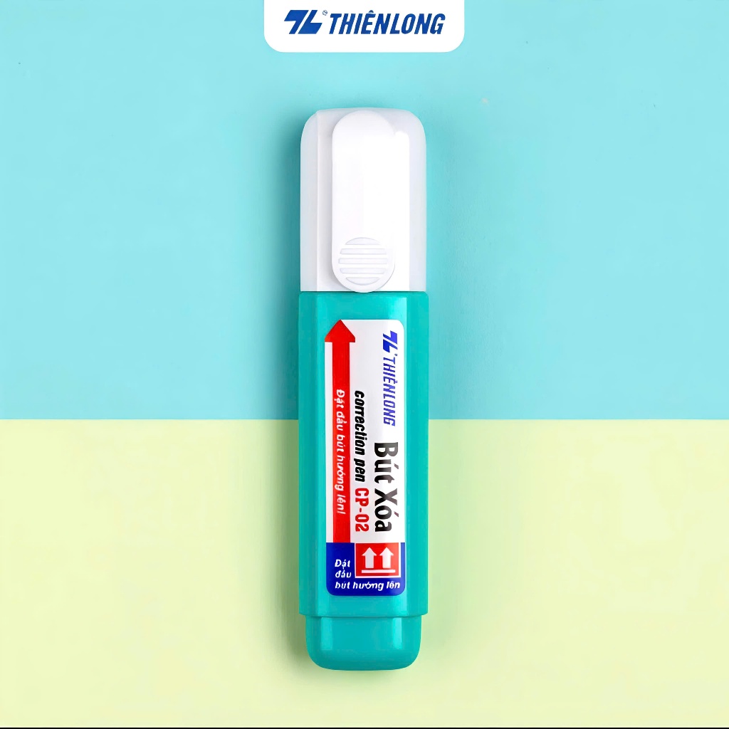 Bút Xóa Thiên Long CP-02 12ml, công nghệ vượt trội giúp mực xóa nhanh khô, Che phủ tốt, Không độc hại, An toàn