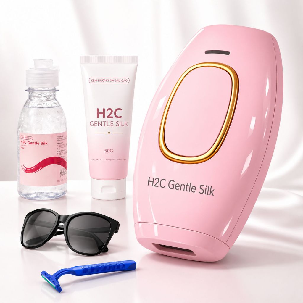 Máy triệt lông mini, Triệt lông vĩnh viễn 5 cấp công nghệ IPL H2C