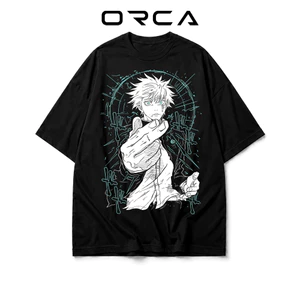 Áo thun Orca in hình Gojo Satoru Jujutsu Kaisen - Vải Cotton cao cấp - ORCA630