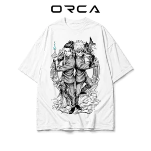 Áo thun Orca in hình Gojo Satoru Suguru Geto Jujutsu Kaisen - Vải Cotton cao cấp - ORCA632