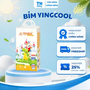 Bỉm Yingcool Plus Dán Quần Các Đủ Size Dệt Nhiệt Đám Mây Siêu Mềm Khô Thoáng Chống Hăm Cho Bé