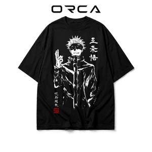 Áo thun Orca in hình Gojo Satoru Jujutsu Kaisen - Vải Cotton cao cấp - ORCA640
