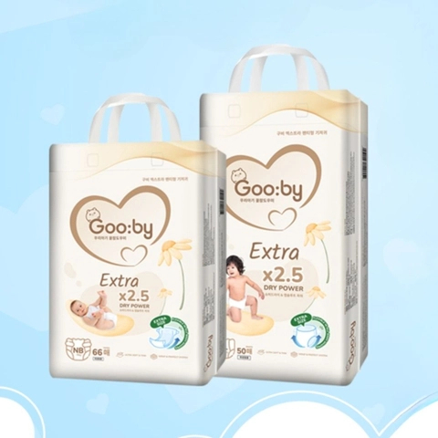 Tã Dán Bỉm Quần Gooby Extra Cao Cấp Hàn Quốc Chống Tràn Thấm Nhanh Smart Fit Đủ Size Cho Bé