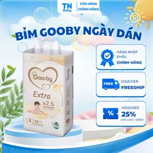 Tã Dán Bỉm Quần Gooby Extra Cao Cấp Hàn Quốc Chống Tràn Thấm Nhanh Smart Fit Đủ Size Cho Bé