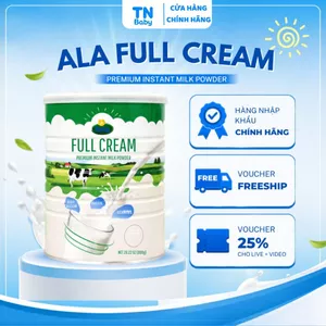 Sữa Bột Nguyên Kem Arla Full Cream Nội Địa Đan Mạch Lon 800g Bổ Sung Canxi Cho Bé Từ 1 Tuổi