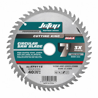 Lưỡi cắt gỗ JCTOP  thép nguyên sinh (hợp kim carbon)