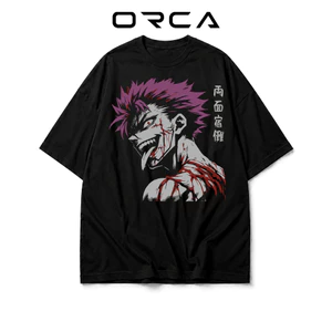 Áo thun Orca in hình Sukuna Ryomen Jujutsu Kaisen - Vải Cotton cao cấp - ORCA642