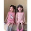 Váy Xuông Bé Gái Hoạ Tiết Hello Kitty Đuôi Váy Bèo Nhún Cho Bé Gái từ 9-35kg