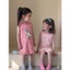 Váy Xuông Bé Gái Hoạ Tiết Hello Kitty Đuôi Váy Bèo Nhún Cho Bé Gái từ 9-35kg