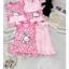 Váy Xuông Bé Gái Hoạ Tiết Hello Kitty Đuôi Váy Bèo Nhún Cho Bé Gái từ 9-35kg
