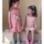 Váy Xuông Bé Gái Hoạ Tiết Hello Kitty Đuôi Váy Bèo Nhún Cho Bé Gái từ 9-35kg