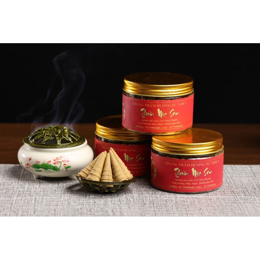 [ 40 Nụ Loại Đặc Biệt] Nụ Trầm Hương Thiên Mộc Sơn- Thơm Mùi Ngọt Lưu Hương Dài lâu - Không hóa chất
