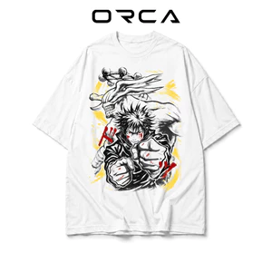 Áo thun Orca in hình Mahoraga Megumi Fushiguro Jujutsu Kaisen - Vải Cotton cao cấp - ORCA651