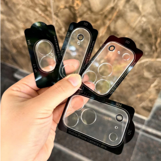 Kính cường lực bảo vệ cụm camera trong suốt cho iPhone 17 Pro Max / 17 Pro / 17 Air / 17
