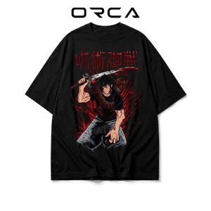 Áo thun Orca in hình Toji Fushiguro Jujutsu Kaisen - Vải Cotton cao cấp - ORCA659