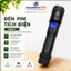 Đèn pin cầm tay SS6913 với 3 chế độ sáng tiện lợi, cáp type C có màn hình hiển thị pin khi sử dụng