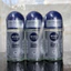 Combo 3 Chai Nivea Men Silver Protect Chai Lớn 50ml - Khử Mùi 72H, Ion Bạc Kháng Khuẩn