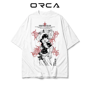 Áo thun Orca in hình Toji Fushiguro Jujutsu Kaisen - Vải Cotton cao cấp - ORCA662