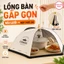Lồng bàn VẢI LƯỚI gấp gọn đậy thức ăn, bền chắc 70cm