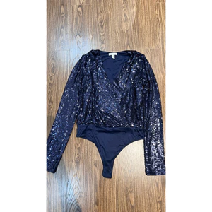BodySuit Sequin Dài Tay