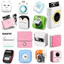 Giấy in nhiệt K57x30 K58x30 K58x37 K52 DÁN ĐƯỢC cho máy in Bluetooth in vận đơn tem decal mini LIÊN TỤC