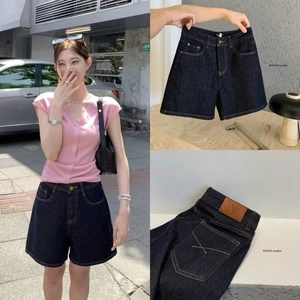𝐍𝐠𝐨𝐜𝐚𝐧𝐡𝟔𝟗𝟓𝟗 WGWE Q305 Quần short jeans #8748 phong cách năng động tiểu thư basic mùa hè N999 Ord