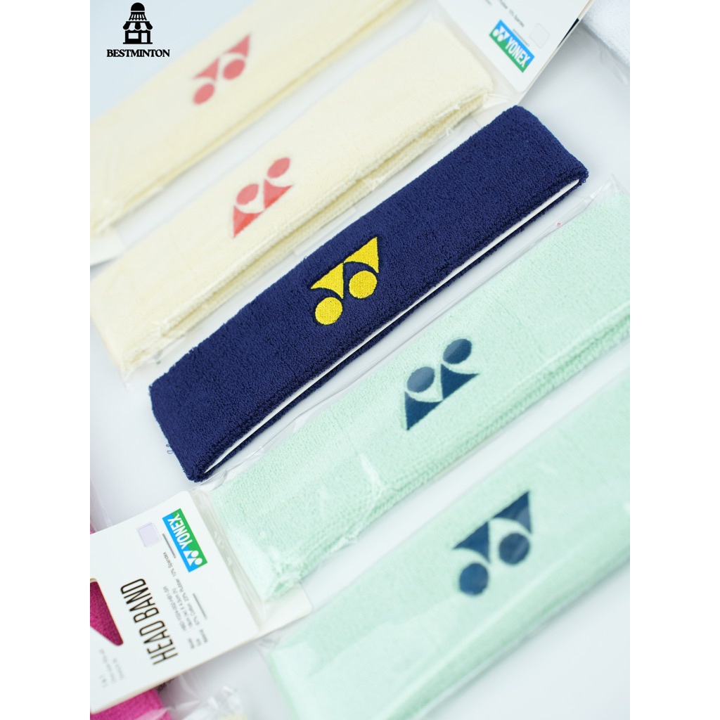 BĂNG TRÁN THỂ THAO YONEX HEAD BAND CHÍNH HÃNG-KHÔNG LO MỒ HÔI BAY VÀO MẮT