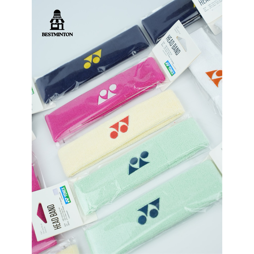 BĂNG TRÁN THỂ THAO YONEX HEAD BAND CHÍNH HÃNG-KHÔNG LO MỒ HÔI BAY VÀO MẮT