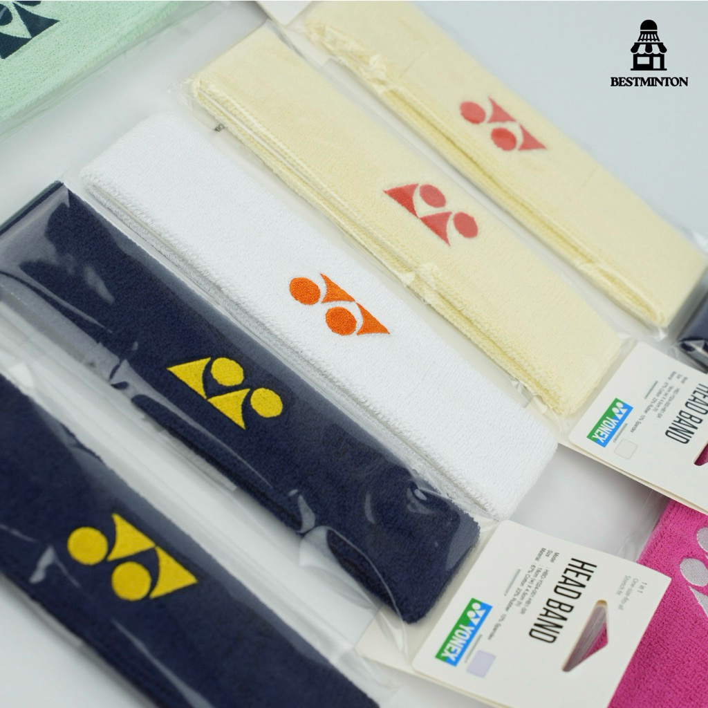 BĂNG TRÁN THỂ THAO YONEX HEAD BAND CHÍNH HÃNG-KHÔNG LO MỒ HÔI BAY VÀO MẮT