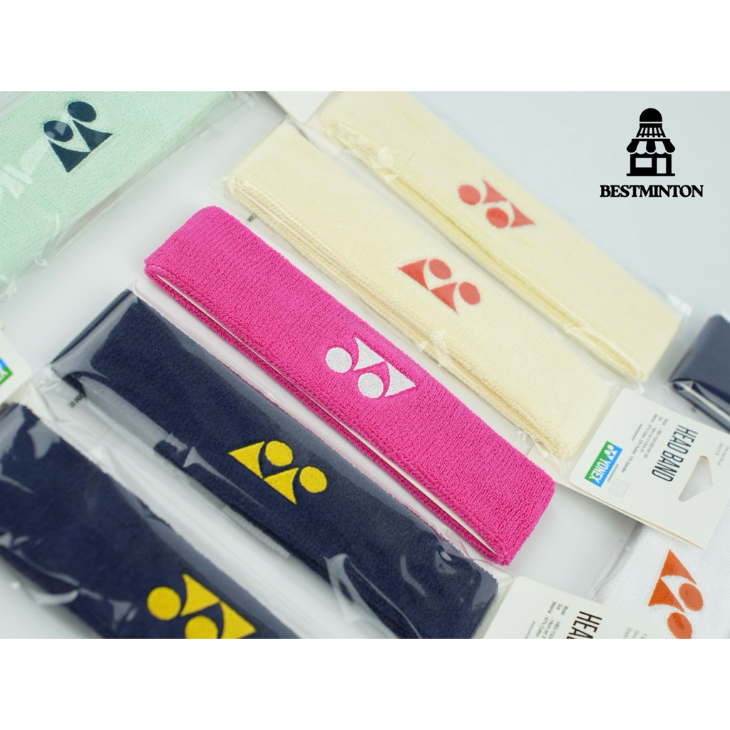 BĂNG TRÁN THỂ THAO YONEX HEAD BAND CHÍNH HÃNG-KHÔNG LO MỒ HÔI BAY VÀO MẮT