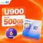 🔥SALE 600K | SIM DATA U900 VinaPhone | 500GB Data lTốc Độ Cao | Sử Dụng 6 Tháng | Chính Hãng