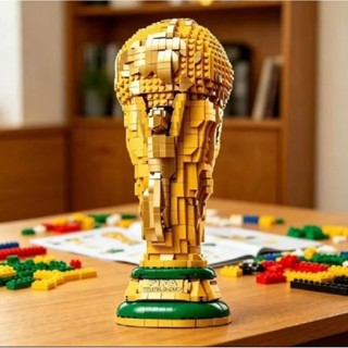 (HÀNG ĐẸP)Bộ lắp ráp wonld cup GOLDEN