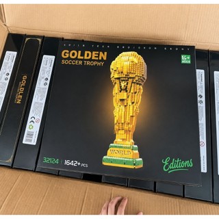 (HÀNG ĐẸP)Bộ lắp ráp wonld cup GOLDEN