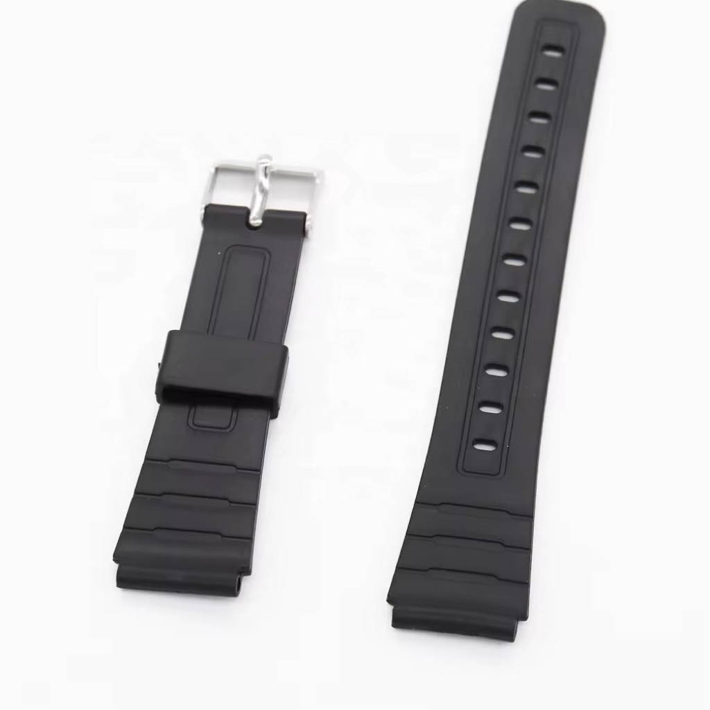 Dây Thay Thế Cho Casio F91W F94W… Màu Đen Cao Su Mềm Êm Tay Chống Nước