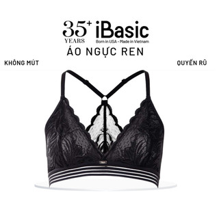 Áo bralette ren iBasic không gọng không mút BRAW144