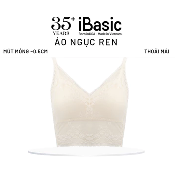 Áo lót ren bralette iBasic phom cami mút mỏng BRAY118