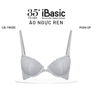 Áo ngực cài trước ren có gọng mút dày nâng ngực gợi cảm iBasic VA149