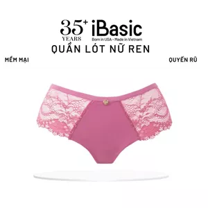 Quần lót nữ iBasic ren phối thun lạnh lọt khe PANW167