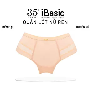Quần lót nữ iBasic ren hipster PANW160
