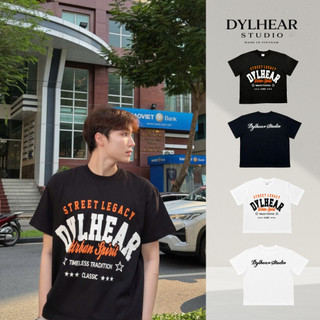 DYLHEAR Áo Thun Form Boxy Local Brand In Cao Cấp Vải 100% Cotton Co Giãn 4 Chiều Nhẹ Thoáng Mát BX08